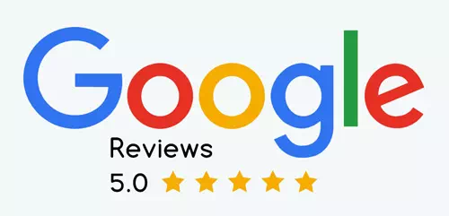 5 star Google Reviews